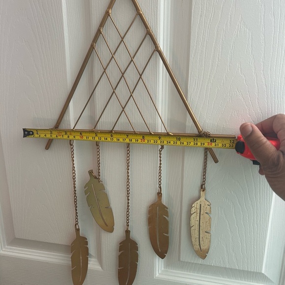 Source Unknown Bronze Feather Wall Art - Picture 6 of 8